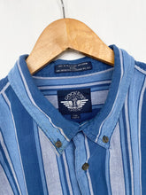 Load image into Gallery viewer, 90s Striped shirt (2XL)